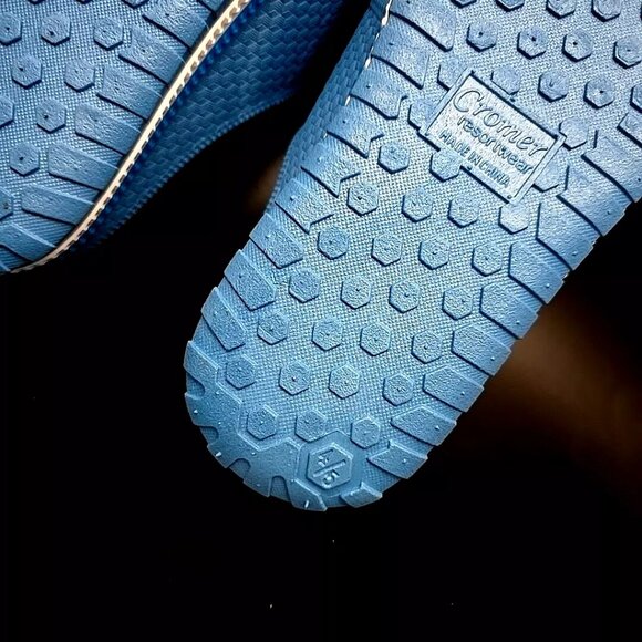 Cromer Resortwear Clogs Blue and White Girls Size 4/5 NWT - Picture 12 of 12